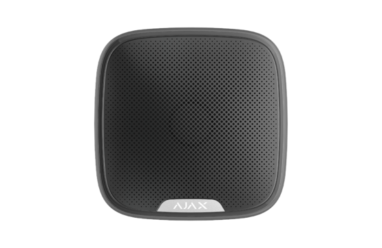 AJAX StreetSiren Black Bezdrôtová vonkajšia siréna